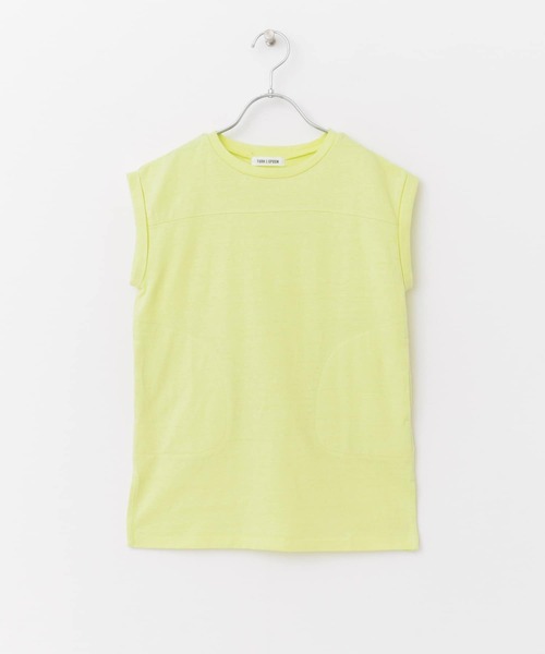 FORK&SPOON（フォークアンドスプーン）の「FORK&SPOON　リサイクルヤーン天竺チュニック(KIDS)（Tシャツ/カットソー・キッズ・ブラウン/グリーン系その他・120/105/135）」の12枚目の写真