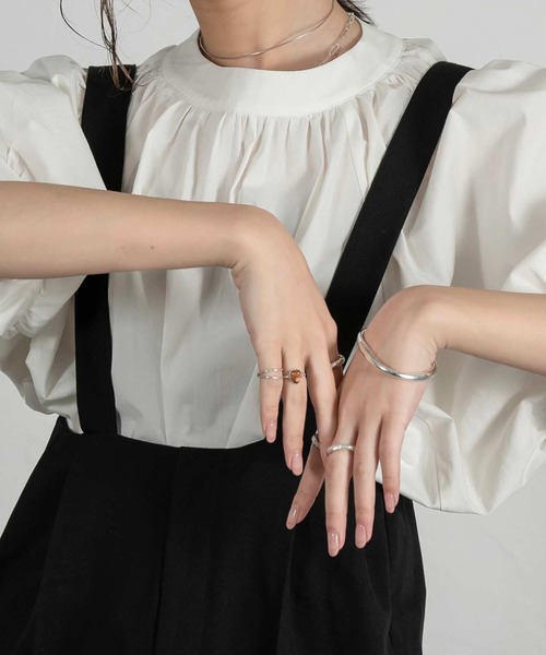 Amiur（エミレ）の「high waist salopette pants（その他パンツ・レディース・ブラック/ブラウン・FREE）」の12枚目の写真