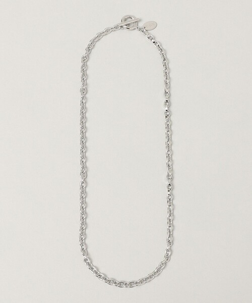 SHIPS（シップス）の「【WEB限定】SHIPS: 2チェーン ネックレス（ネックレス・メンズ・ライトホワイト/ホワイト・ONE SIZE）」の7枚目の写真