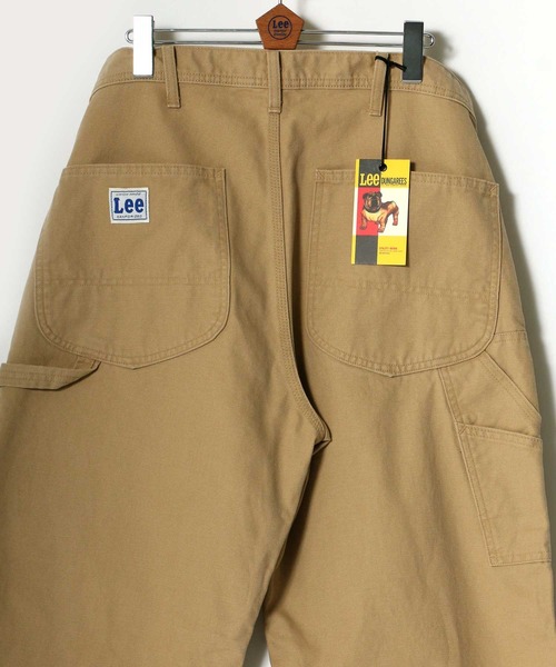 Lee（リー）の「Lee/リー DUNGAREES PAINTER PANTS/ワイドペインターパンツ/ワークパンツ/バギーパンツ（デニムパンツ・メンズ・ブラック/ブラウン/キナリ/ライトインディゴブルー/ストライプ/インディゴブルー/ワンウォッシュ/ベージュ/アイボリー/ブルー系その他・S/M/L/XL）」の5枚目の写真