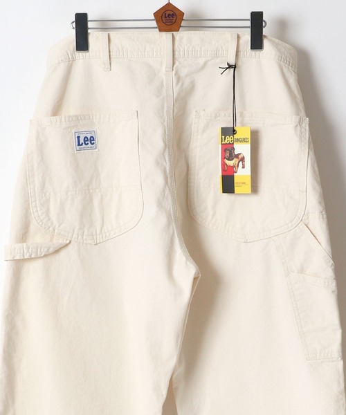 Lee（リー）の「Lee/リー DUNGAREES PAINTER PANTS/ワイドペインターパンツ/ワークパンツ/バギーパンツ（デニムパンツ・メンズ・ブラック/ブラウン/キナリ/ライトインディゴブルー/ストライプ/インディゴブルー/ワンウォッシュ/ベージュ/アイボリー/ブルー系その他・S/M/L/XL）」の3枚目の写真