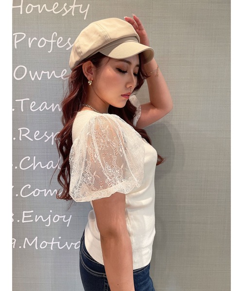 DURAS（デュラス）の「キャスケット（キャスケット・レディース・ブラック/ライトベージュ・FREE）」の15枚目の写真