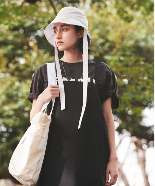 Snow Peak（スノーピーク）の「【snowpeak×emmi】S/S T-SHIRT（Tシャツ/カットソー・レディース・ホワイト/チャコールグレー/ベージュ・MEDIUM/LARGE）」の3枚目の写真