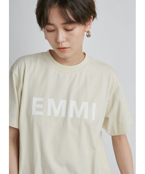 Snow Peak（スノーピーク）の「【snowpeak×emmi】S/S T-SHIRT（Tシャツ/カットソー・レディース・ホワイト/チャコールグレー/ベージュ・MEDIUM/LARGE）」の11枚目の写真