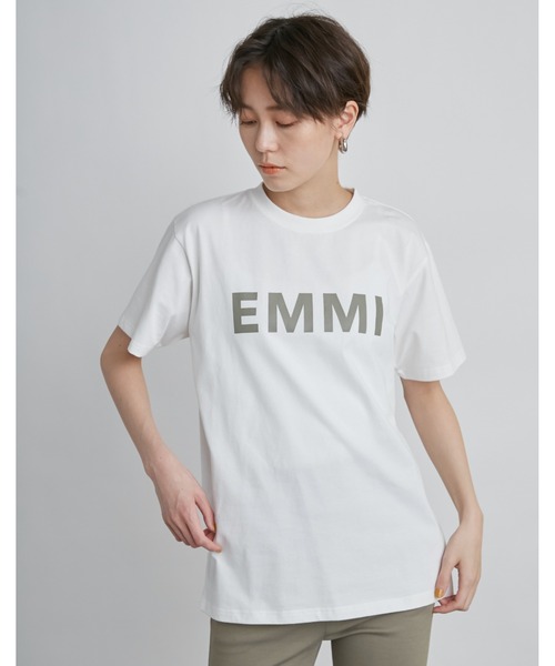 Snow Peak（スノーピーク）の「【snowpeak×emmi】S/S T-SHIRT（Tシャツ/カットソー・レディース・ホワイト/チャコールグレー/ベージュ・MEDIUM/LARGE）」の20枚目の写真