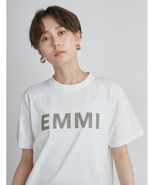 Snow Peak（スノーピーク）の「【snowpeak×emmi】S/S T-SHIRT（Tシャツ/カットソー・レディース・ホワイト/チャコールグレー/ベージュ・MEDIUM/LARGE）」の21枚目の写真