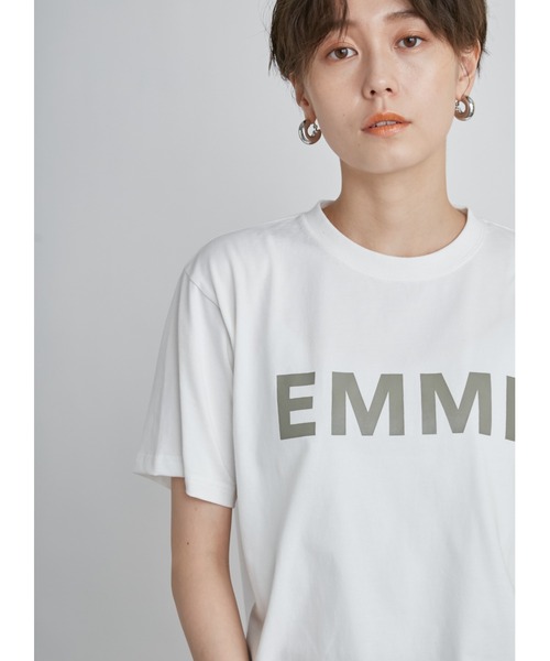 Snow Peak（スノーピーク）の「【snowpeak×emmi】S/S T-SHIRT（Tシャツ/カットソー・レディース・ホワイト/チャコールグレー/ベージュ・MEDIUM/LARGE）」の22枚目の写真