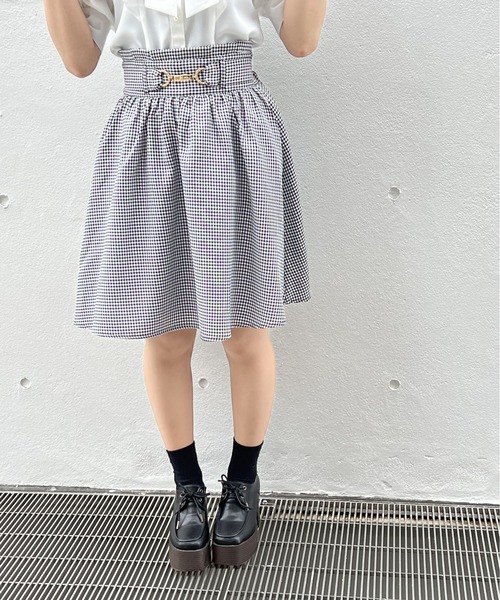 abc une face parkeast ワンピース ミニ スカート 国内外の人気 - face abc*une SKIRT way（パークバイワンウェイ