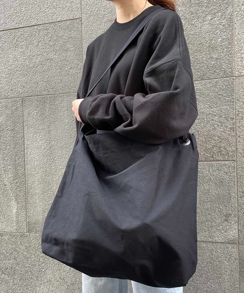 TRUSS(トラス)の「TRUSS / クラフトリングショルダー / CRS-031(ショルダーバッグ・レディース・ナチュラル/ホワイト/ブラック/オリーブ・ONESIZE)」の3枚目の写真