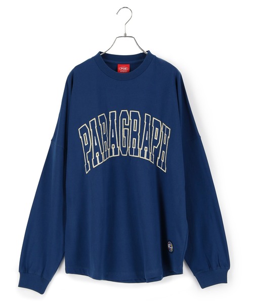 Paragraph(パラグラフ)の「PARAGRAPH/ARCH LOGO LONG SLEEVE TEE/NO.22/22SS(Tシャツ/カットソー・メンズ・ネイビー/グレー/グレー系その他・FREE)」の3枚目の写真
