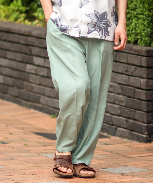 B.C STOCK（ベーセーストック）の「【Refalax / リフラックス】EASY ワイドパンツ（その他パンツ・メンズ・ブラック/グレー/モスグリーン・MEDIUM/LARGE）」の3枚目の写真