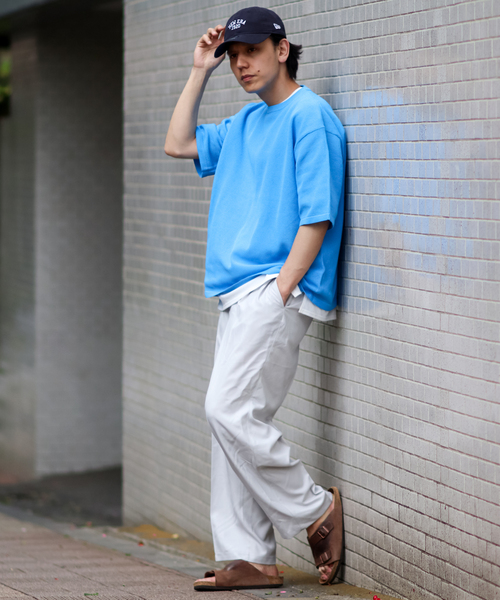 B.C STOCK（ベーセーストック）の「【Refalax / リフラックス】EASY ワイドパンツ（その他パンツ・メンズ・ブラック/グレー/モスグリーン・MEDIUM/LARGE）」の4枚目の写真