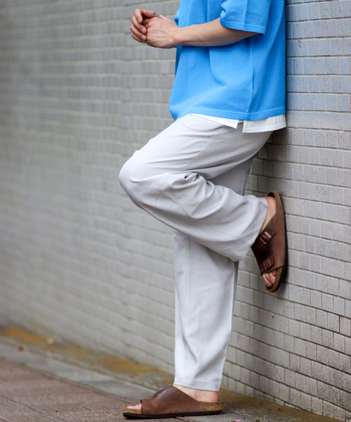 B.C STOCK（ベーセーストック）の「【Refalax / リフラックス】EASY ワイドパンツ（その他パンツ・メンズ・ブラック/グレー/モスグリーン・MEDIUM/LARGE）」の6枚目の写真