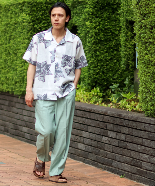 B.C STOCK（ベーセーストック）の「【Refalax / リフラックス】EASY ワイドパンツ（その他パンツ・メンズ・ブラック/グレー/モスグリーン・MEDIUM/LARGE）」の7枚目の写真