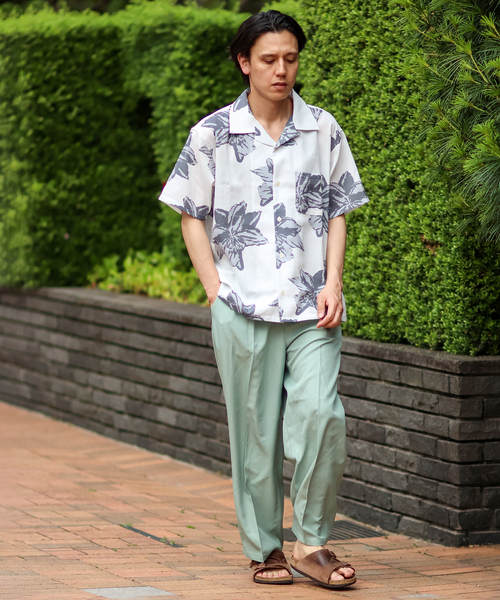 B.C STOCK（ベーセーストック）の「【Refalax / リフラックス】EASY ワイドパンツ（その他パンツ・メンズ・ブラック/グレー/モスグリーン・MEDIUM/LARGE）」の9枚目の写真