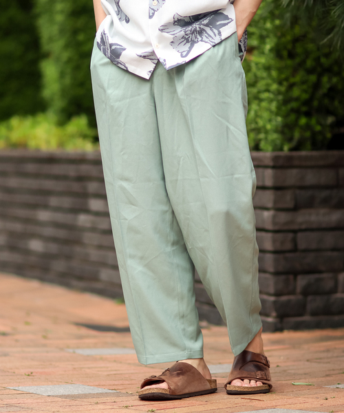 B.C STOCK（ベーセーストック）の「【Refalax / リフラックス】EASY ワイドパンツ（その他パンツ・メンズ・ブラック/グレー/モスグリーン・MEDIUM/LARGE）」の10枚目の写真