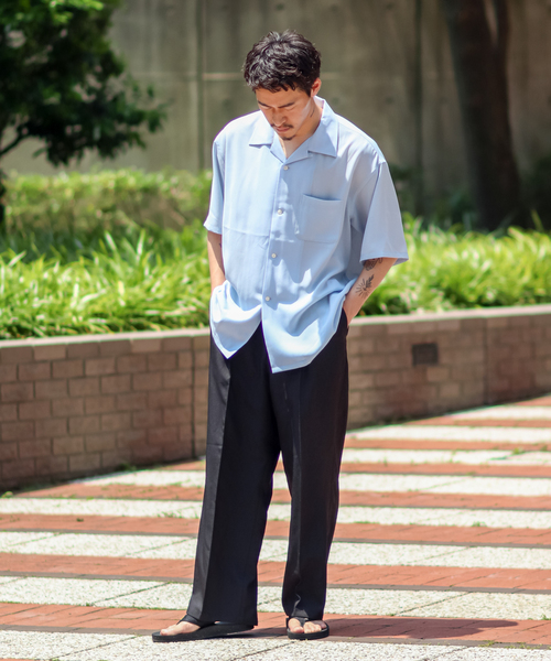 B.C STOCK（ベーセーストック）の「【Refalax / リフラックス】EASY ワイドパンツ（その他パンツ・メンズ・ブラック/グレー/モスグリーン・MEDIUM/LARGE）」の11枚目の写真