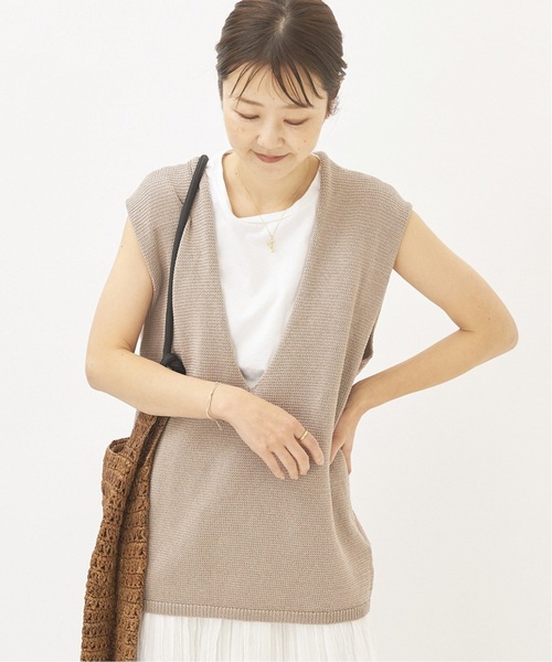 plage（プラージュ）の「《追加》Italian Yarn ベスト3（ベスト