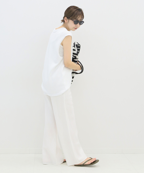 plage（プラージュ）の「Italian Yarn ベスト2◇（ベスト）」 - WEAR