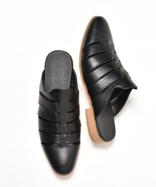 SVEC(シュベック)の「グルカ ミュール サンダル(サンダル・メンズ・ブラック・42/44/45/41/39/40/43)」の12枚目の写真