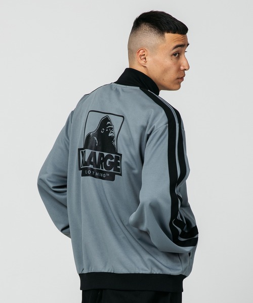 XLARGE(エクストララージ)の「OG TRACK JACKET(ブルゾン・メンズ・オレンジ/チャコール・M/S/XL/L)」の4枚目の写真