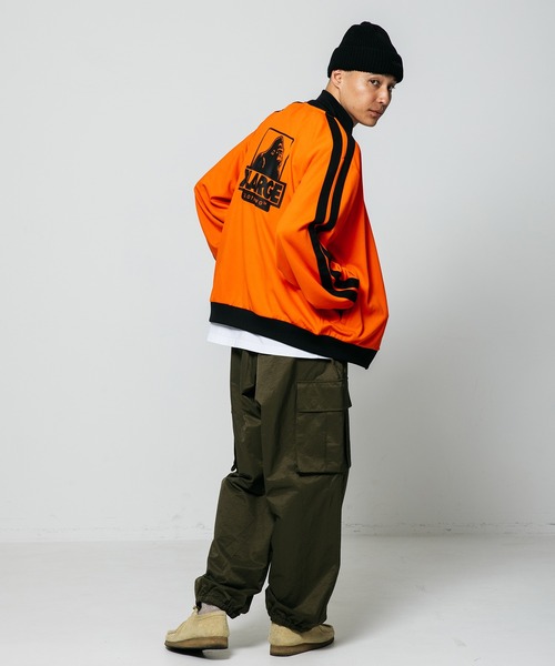 XLARGE(エクストララージ)の「OG TRACK JACKET(ブルゾン・メンズ・オレンジ/チャコール・M/S/XL/L)」の21枚目の写真