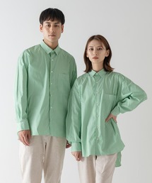 BRICK & SONS | リラックスバックプリーツシャツ(シャツ/ブラウス)