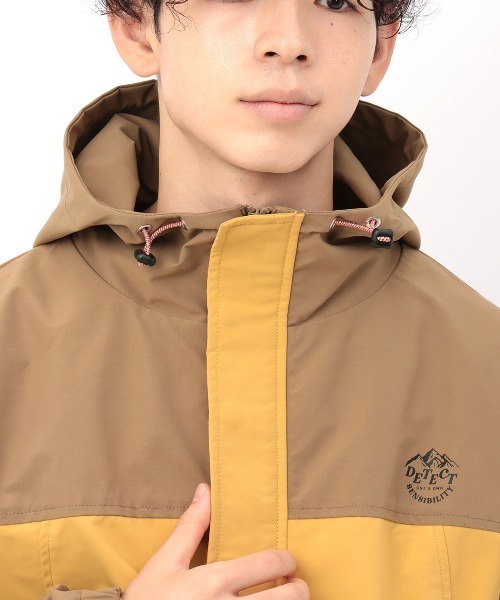 チチカカ(チチカカ)の「【ユニセックス】 撥水マウンテンパーカー(マウンテンパーカー・メンズ・ブラック/ベージュ・MEDIUM/LARGE)」の16枚目の写真