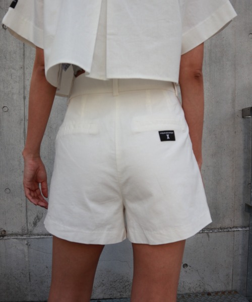 FIG&VIPER（フィグアンドバイパー）の「コットンルーズフィットショートPT（その他パンツ・レディース・ライトイエロー/ホワイト・SMALL/MEDIUM）」の11枚目の写真