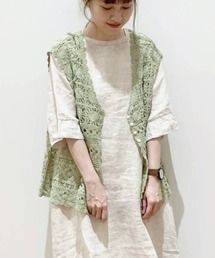 studio CLIP | クロシェセットTシャツ(Tシャツ/カットソー)