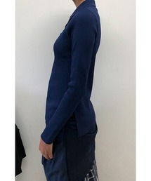 ENFOLD | ストレッチリブ ポロシャツ(ポロシャツ)