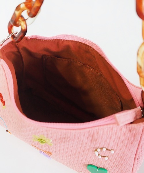 Casselini(キャセリーニ)の「【そわんわん×Casselini】Casselini(キャセリーニ)Many parts bag(ハンドバッグ・レディース・ブラック/ピンク・FREE)」の14枚目の写真