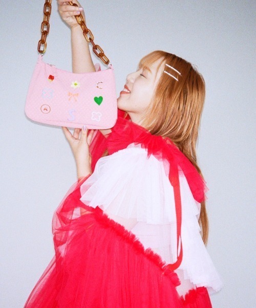 Casselini(キャセリーニ)の「【そわんわん×Casselini】Casselini(キャセリーニ)Many parts bag(ハンドバッグ・レディース・ブラック/ピンク・FREE)」の21枚目の写真