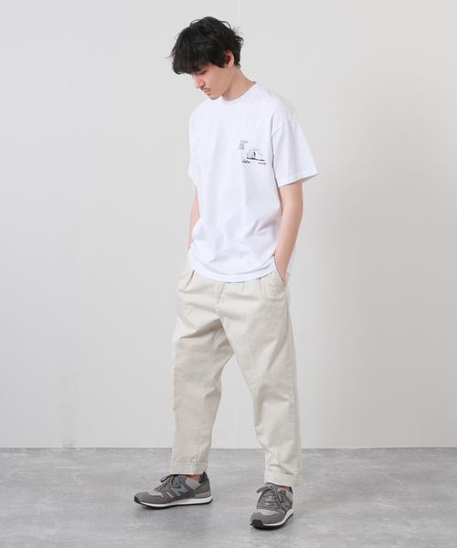 JOURNAL STANDARD（ジャーナルスタンダード）の「TEKUN WAS HERE OITE Tシャツ（Tシャツ/カットソー・メンズ・ホワイト・MEDIUM/LARGE/X-LARGE）」の3枚目の写真
