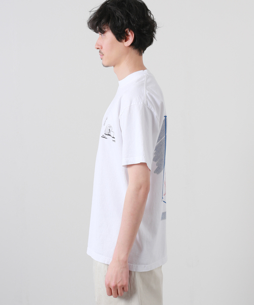 JOURNAL STANDARD（ジャーナルスタンダード）の「TEKUN WAS HERE OITE Tシャツ（Tシャツ/カットソー・メンズ・ホワイト・MEDIUM/LARGE/X-LARGE）」の16枚目の写真