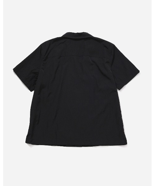 Saturdays NYC（サタデーズ ニューヨークシティ ）の「Dani Nylon Camp Collar Shirt（シャツ/ブラウス・レディース・ブラック/ネイビー/ミント・X-SMALL/S/M/L/XL）」の4枚目の写真