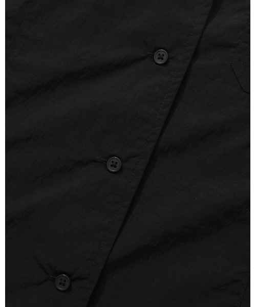 Saturdays NYC（サタデーズ ニューヨークシティ ）の「Dani Nylon Camp Collar Shirt（シャツ/ブラウス・レディース・ブラック/ネイビー/ミント・X-SMALL/S/M/L/XL）」の9枚目の写真