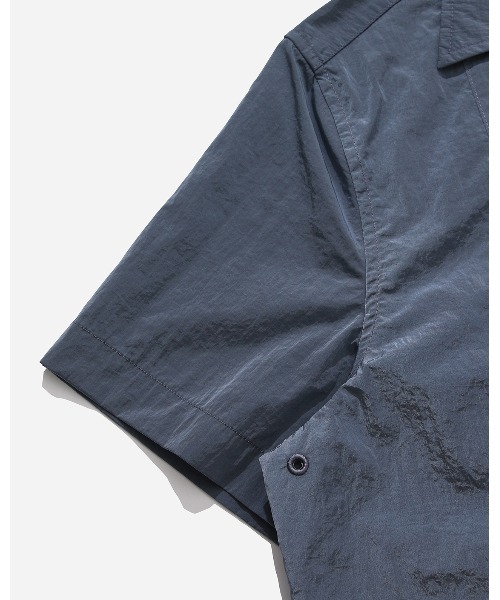 Saturdays NYC（サタデーズ ニューヨークシティ ）の「Dani Nylon Camp Collar Shirt（シャツ/ブラウス・レディース・ブラック/ネイビー/ミント・X-SMALL/S/M/L/XL）」の20枚目の写真