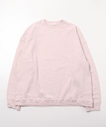 ATON 薄いピンク 長袖　スウェット　ワイドシルエット　2 ATON 薄いピンク 長袖 スウェット ワイドシルエット 2 ATON