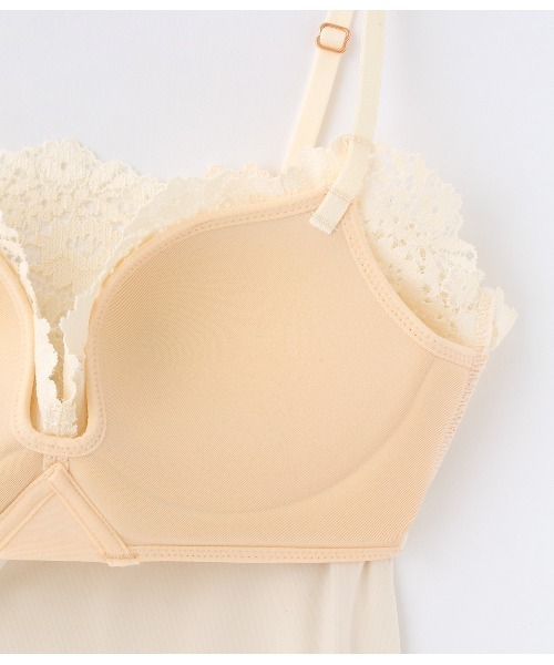 PEACH JOHN（ピーチジョン）の「【ノンワイヤーブラ内蔵キャミ★レビュー高評価！柔らか～いフィット感】いつでもジャストブラキャミソールコンフォート（インナーウェア/肌着・レディース・ホワイト/ブラック/ピンク・BC65/BC75/BC70/DE75/DE65/DE70）」の10枚目の写真