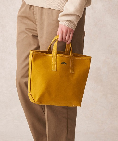 DANTON(ダントン)の「DANTON | キャンバストートバッグ(トートバッグ・レディース・アイボリー/イエロー/ダークグリーン/チャコール/ブラック/ベージュ/レッド・ONE SIZE/ONE)」の6枚目の写真