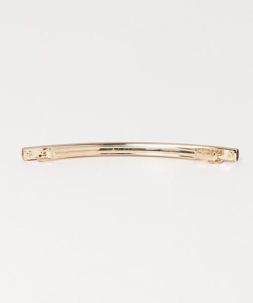 Shelly island（シェリーアイランド）の「シンプルメタルバレッタ（バレッタ/ヘアクリップ・レディース・シルバー/ゴールド・FREE）」の13枚目の写真