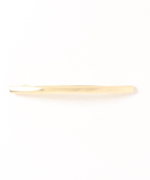 Shelly island（シェリーアイランド）の「シンプルメタルバレッタ（バレッタ/ヘアクリップ・レディース・シルバー/ゴールド・FREE）」の12枚目の写真