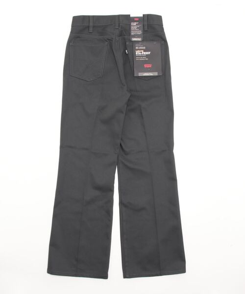 ＜Levis＞リーバイス STA-PREST フレア デニムパンツ STA-PREST」フレア【自宅で試着、返品送料無料】(28 濃加工色