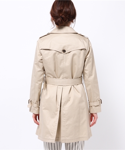 Khaju(カージュ)の「Khaju:ライナートレンチコート②(トレンチコート・レディース・ベージュ/ネイビー・38/36)」の5枚目の写真