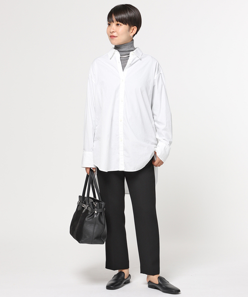 AP STUDIO（エーピーストゥディオ）の「SCENTOF ルーズタートルネックプルオーバー（ニット/セーター・レディース・チャコールグレー/ブラック/ベージュ・FREE）」の13枚目の写真