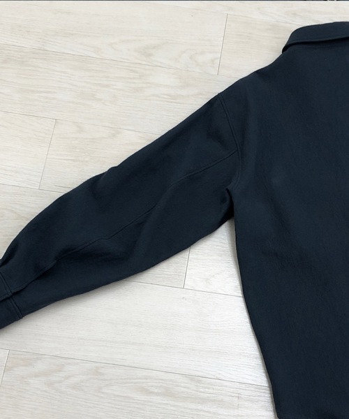 KIIT(キート)の「KIIT キート / COTTON DOUBLE CLOTH WASHER OVER SHIRT JKT オーバーシャツジャケット / KIO-Y96-500(シャツ/ブラウス・メンズ・ダークグリーン/サンドグレー・3/1/2)」の3枚目の写真