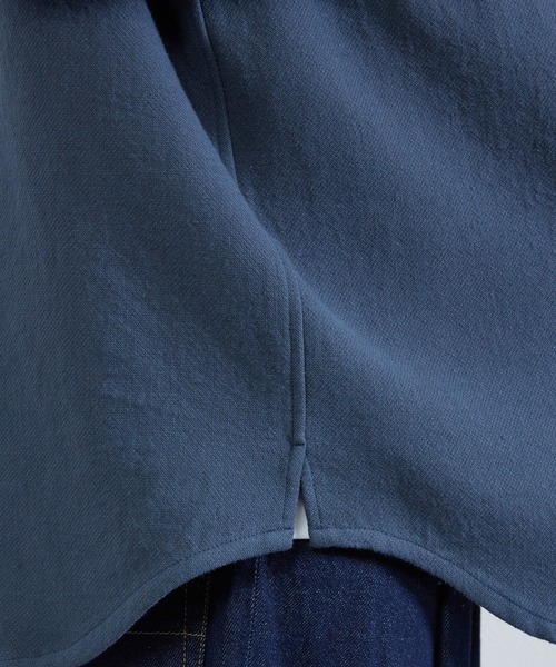 KIIT(キート)の「KIIT キート / COTTON DOUBLE CLOTH WASHER OVER SHIRT JKT オーバーシャツジャケット / KIO-Y96-500(シャツ/ブラウス・メンズ・ダークグリーン/サンドグレー・3/1/2)」の20枚目の写真