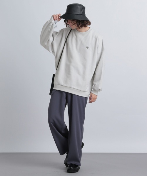 HARE(ハレ)の「HAREモノグラムロゴスウェット(HARE)(スウェット・メンズ・ライトグレー/ブルー/ブラック/グリーン・MEDIUM/SMALL)」の7枚目の写真