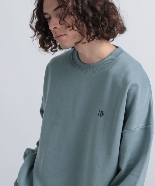 HARE(ハレ)の「HAREモノグラムロゴスウェット(HARE)(スウェット・メンズ・ライトグレー/ブルー/ブラック/グリーン・MEDIUM/SMALL)」の10枚目の写真